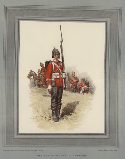 Les South Wales Borderers - Charles Edwin Fripp